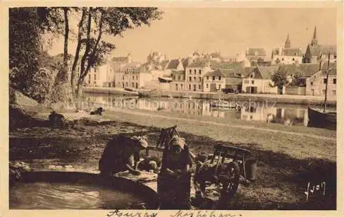 AK / Ansichtskarte Auray Lorient 56 Morbihan Saint Goustan et la Riviere Le Loch