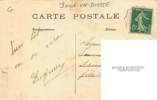 AK / Ansichtskarte Bourg-en-Bresse Ancien Valet Bressan un jour de la Saint-Martin