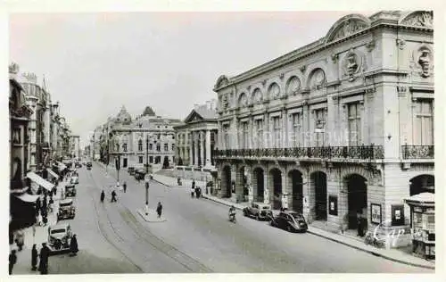 AK / Ansichtskarte REIMS 51 Place Myron-Herrick et le Théâtre