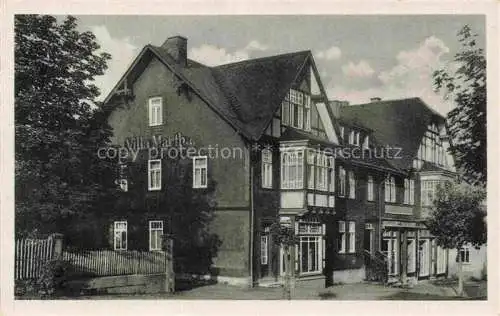 AK / Ansichtskarte Oberhof  Thueringen Villa Martha