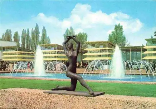 AK / Ansichtskarte Grugapark GRUGA Ausstellungspark EssEN Ruhr Wasserspiele 