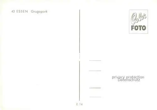 AK / Ansichtskarte Grugapark GRUGA Ausstellungspark EssEN Ruhr Wasserspiele 