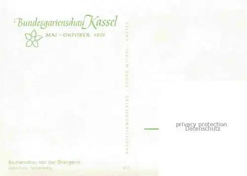 AK / Ansichtskarte BUGA Bundesgartenschau Kassel Blumenschau Orangerie 