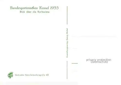 AK / Ansichtskarte BUGA Bundesgartenschau Kassel Karlwiese 