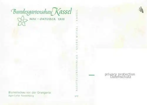 AK / Ansichtskarte BUGA Bundesgartenschau Kassel Blumenschau Orangerie 