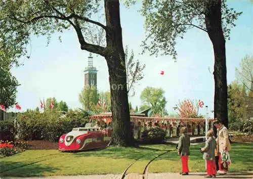 AK / Ansichtskarte BUGA Bundesgartenschau Koeln Festival Kleinbahnhof Tanzbrunnen 