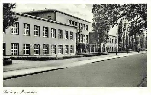 AK / Ansichtskarte DUISBURG  Ruhrort Mozartschule