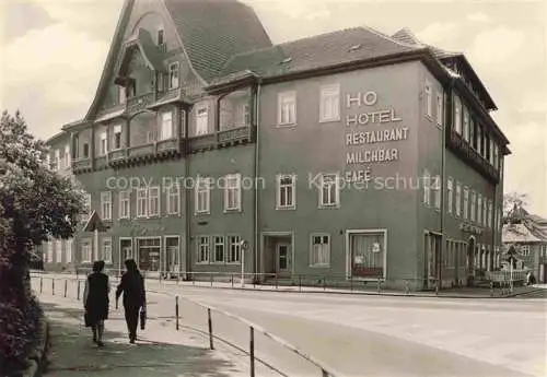 AK / Ansichtskarte Meiningen Thueringen HO Hotel Restaurant Milchbar Café