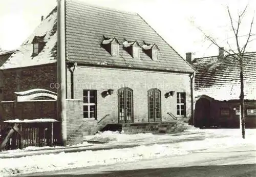 AK / Ansichtskarte Grossraeschen Brandenburg Kino