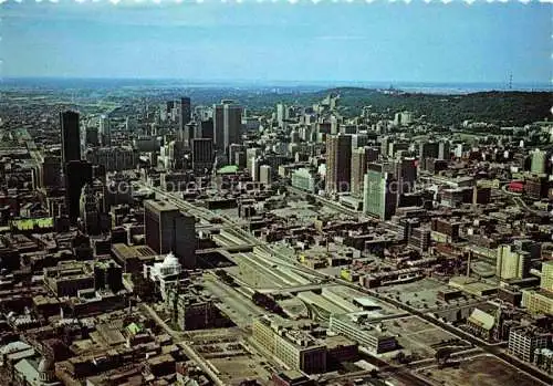 AK / Ansichtskarte MONTREAL  QUEBEC Canada Vue aérienne du Centre Ville