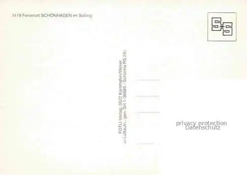 AK / Ansichtskarte Schoenhagen Solling Panorama Ferienort