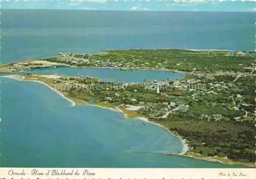 AK / Ansichtskarte Ocracoke North Carolina USA Home of Blackbeard the Pirate aerial view