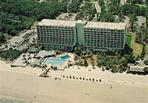 AK / Ansichtskarte Hilton Head Island South Carolina USA Hyatt Hotel at Palmetto Dunes aerial view