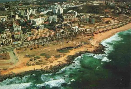 AK / Ansichtskarte Salvador Bahia Brasil Sea Border aerial view from Jardim de Alah Beach