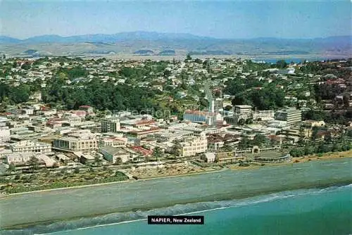 AK / Ansichtskarte Napier Hawke s Bay New Zealand NZ Panorama Hawke's Bay Provincial District aerial view