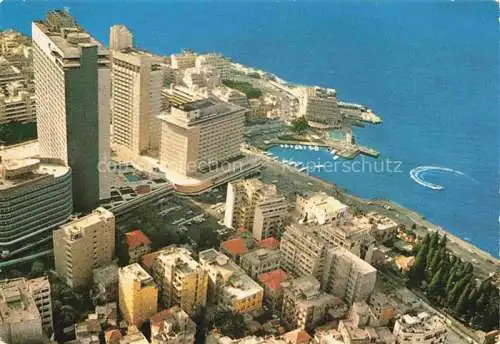 AK / Ansichtskarte Beirut Beyrouth Libanon Great Hotels Quarter aerial view