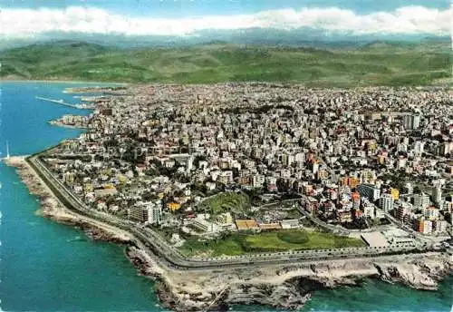 AK / Ansichtskarte Beirut Beyrouth Libanon Vue générale aérienne