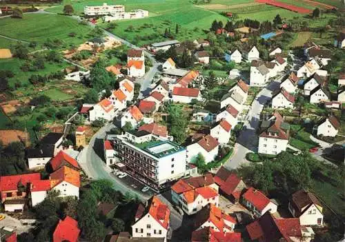 AK / Ansichtskarte Beerfelden Odenwald Hessen Hotel Odenwald Fliegeraufnahme