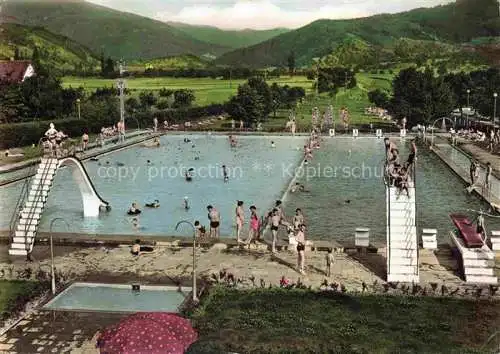 AK / Ansichtskarte Oberkirch Baden Neues Schwimmbad