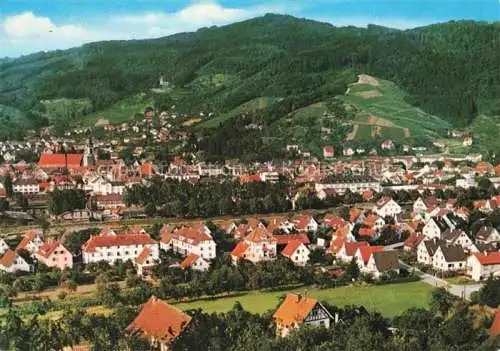 AK / Ansichtskarte Oberkirch Baden Fliegeraufnahme