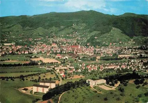 AK / Ansichtskarte Oberkirch Baden Fliegeraufnahme mit Schoenstattheim Marienried