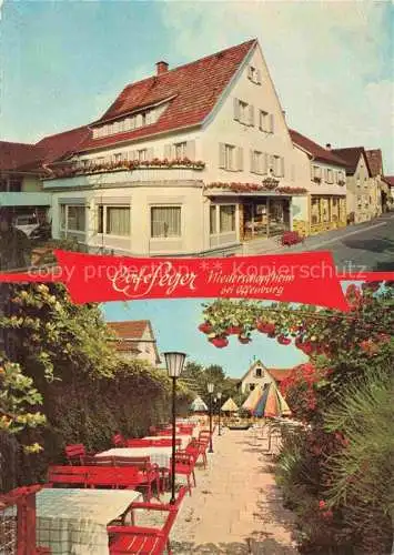 AK / Ansichtskarte Niederschopfheim Cafe Seeger