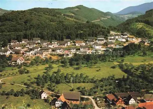 AK / Ansichtskarte oedsbach Oberkirch BW im Renchtal Fliegeraufnahme