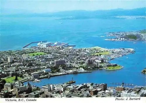 AK / Ansichtskarte VICTORIA  British Columbia Canada Fliegeraufnahme