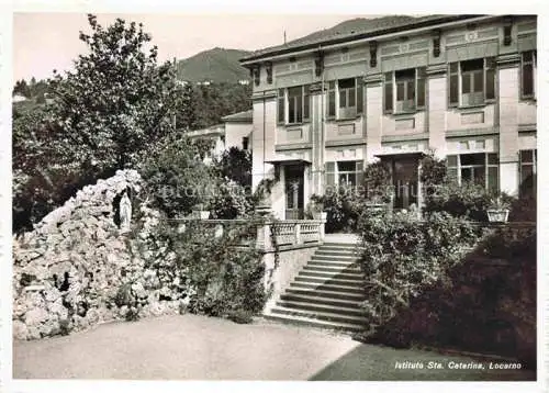 AK / Ansichtskarte LOCARNO Lago Maggiore TI Istitute Sta Caterina