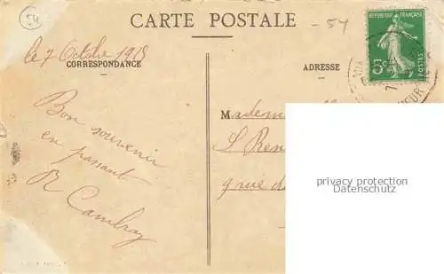 AK / Ansichtskarte Rosieres-aux-Salines NANCY 54 Meurthe-et-Moselle Rue Leon Bocheron