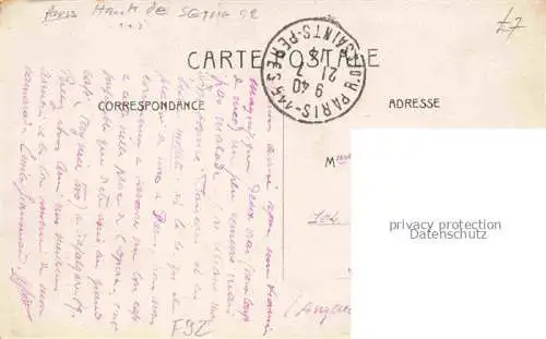 AK / Ansichtskarte Puteaux NANTERRE 92 Hauts-de-Seine Boulevard Richard Wallace pres de la rue de Paris