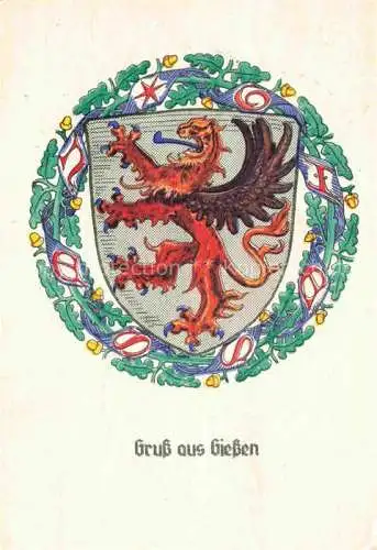 AK / Ansichtskarte GIEssEN  Lahn Wappen