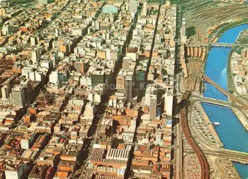 AK / Ansichtskarte MELBOURNE  Victoria Australia Aerial view