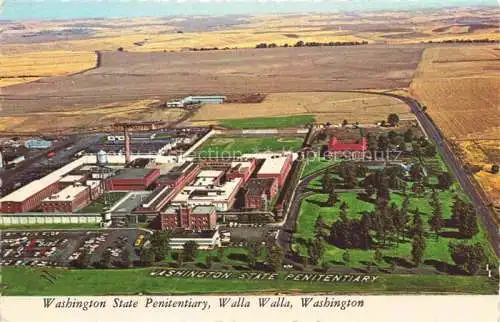 AK / Ansichtskarte Walla Walla Washington USA Washington State Penitentiary aerial view