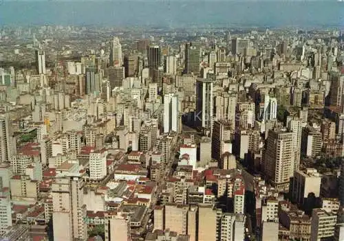 AK / Ansichtskarte SAO PAULO Brazil Vista aérea do Centro