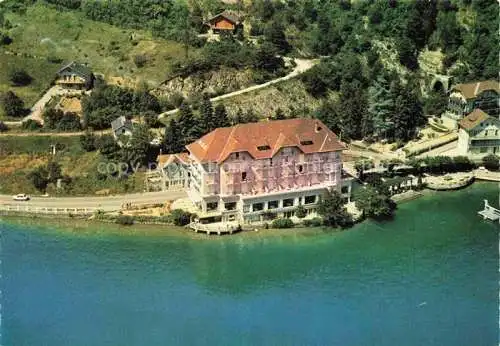 AK / Ansichtskarte Duingt Talloires ANNECY 74 Haute-Savoie Les Libellules Hotel Restaurant vue aérienne