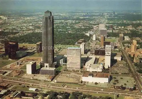 AK / Ansichtskarte HOUSTON  Texas USA Aerial view of Transco Tower in the Galleria area