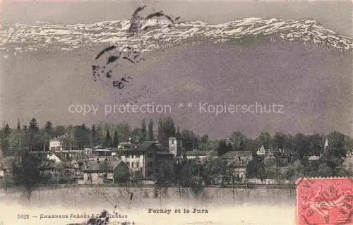 AK / Ansichtskarte Ferney Geneve GE Panorama et le Jura