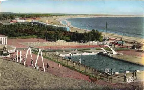 AK / Ansichtskarte Agadir Maroc La piscine et la plage