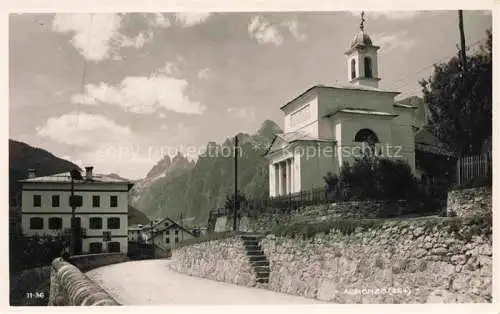 AK / Ansichtskarte Auronzo di Cadore 864m Veneto IT Kirche