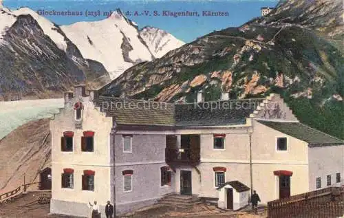 AK / Ansichtskarte Kals-Lesach Grossglockner Tirol AT Glocknerhaus Berghaus der A.-V. S. Klagenfurt