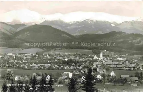 AK / Ansichtskarte Knittelfeld Steiermark AT Panorama Blick gegen Seckauer Alpen