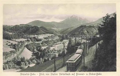 AK / Ansichtskarte Gaerberbach Obertilliach Tirol AT Panorama Stubaital-Bahn Blick gegen Brenner