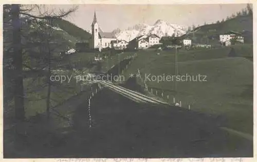 AK / Ansichtskarte Reith Seefeld Tirol AT Panorama Blick zur Kirche