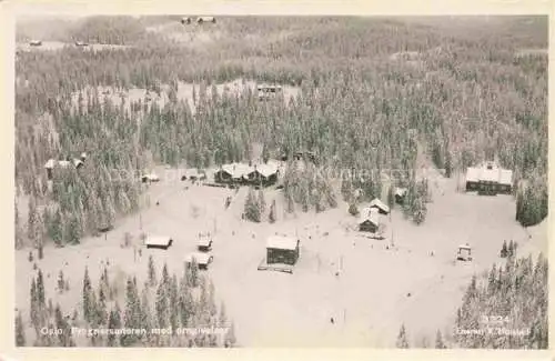 AK / Ansichtskarte Oslo  Norge Frognersætra Naherholungsgebiet Winterpanorama