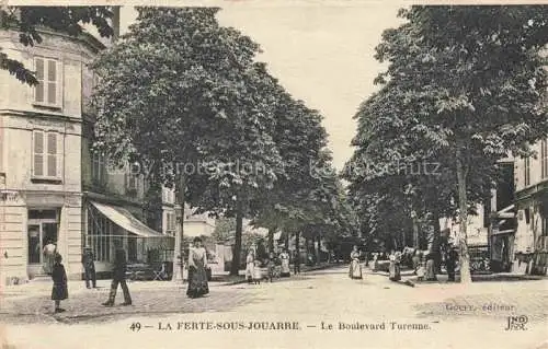 AK / Ansichtskarte La Ferte-sous-Jouarre Meaux 77 Seine-et-Marne Boulevard Turenne