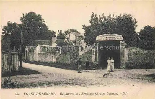 AK / Ansichtskarte Foret de Senart EssONNE EVRY 91 Essonne Restaurant de l'Ermitage ancien couvent