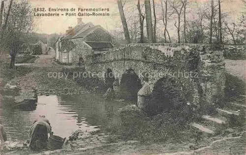 AK / Ansichtskarte Faremoutiers MEAUX 77 Seine-et-Marne Pont Gallo-Romain