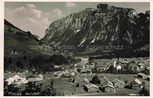 AK / Ansichtskarte Mellau Vorarlberg AT Panorama Blick gegen Kanisfluh
