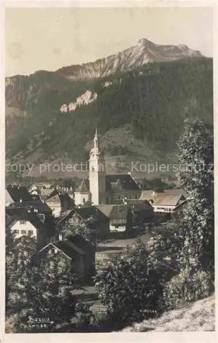 AK / Ansichtskarte Bezau Vorarlberg Teilansicht mit Kirche